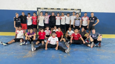 Equipe cadete masculina de Handebol inicia pré-temporada